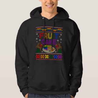 Fruit Cake Funny Gay Ugly KerstSweater LGBT S Hoodie
