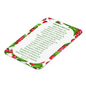 Fruit Calorie Lijst voor Gewicht kijken Magneet (Linkerzijde)