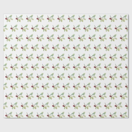 Fruit Cherry 004 — Wrapping Paper Cadeaupapier (Vlak)