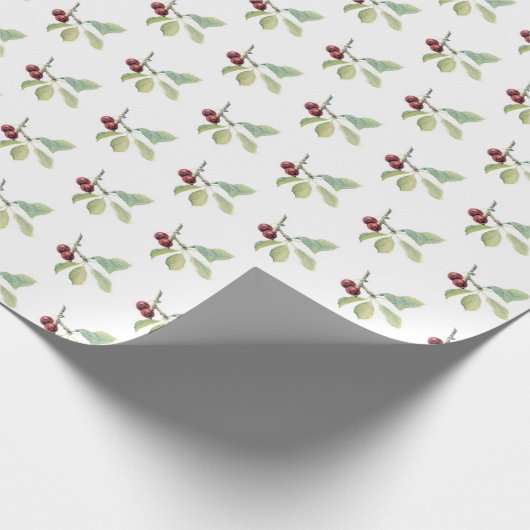 Fruit Cherry 004 — Wrapping Paper Cadeaupapier (Hoek)