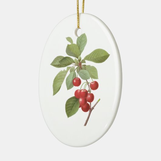  fruit Cherry Food, Cherries van Redoute Keramisch Ornament (Links)
