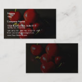 Fruit Cherry Visitekaartje (Voorkant / Achterkant)