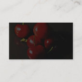 Fruit Cherry Visitekaartje (Achterkant)