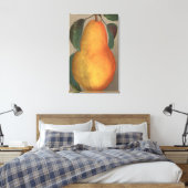 Fruit Chromo Lithograaf van Bartlett Pear Canvas Afdruk (Insitu (Slaapkamer))
