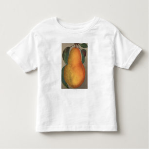 Fruit Chromo Lithograaf van Bartlett Pear Kinder Shirts