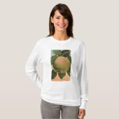 Fruit Chromo Lithograaf van Newtown Pippen T-shirt (Voorkant volledig)