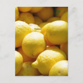 Fruit: citroenen briefkaart (Voorkant)