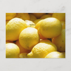 Fruit: citroenen briefkaart