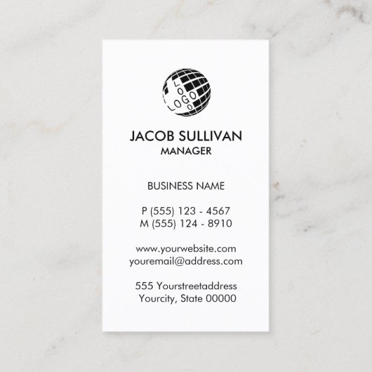 Fruit Closeup Retail Groothandel Visitekaartje (Achterkant)