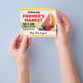 Fruit Cocktail Farmer's Market Flyer (Hand)