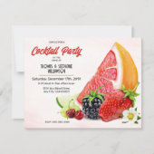 Fruit Cocktail Kaart (Voorkant)