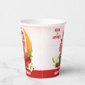 Fruit Cocktail Papieren Bekers (Rechts)