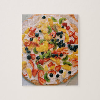 Fruit Cookie Pizza Puzzel Legpuzzel