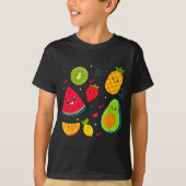 Fruit Costume Sweet Tea Fruit Salad Men Women Coup T-shirt (Voorkant)