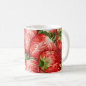 Fruit Cups - Aardbei Design Keramische Mok (Voorkant rechts)