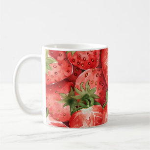 Fruit Cups - Aardbei Design Kermische Mok