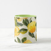 Fruit Cups - Lemon Design Keramische Mok (Midden)