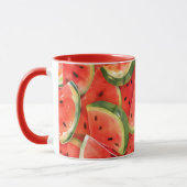 Fruit Cups - Watermeloen Design Keramische Mok (Links)