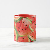 Fruit Cups - Watermeloen Design Keramische Mok (Midden)