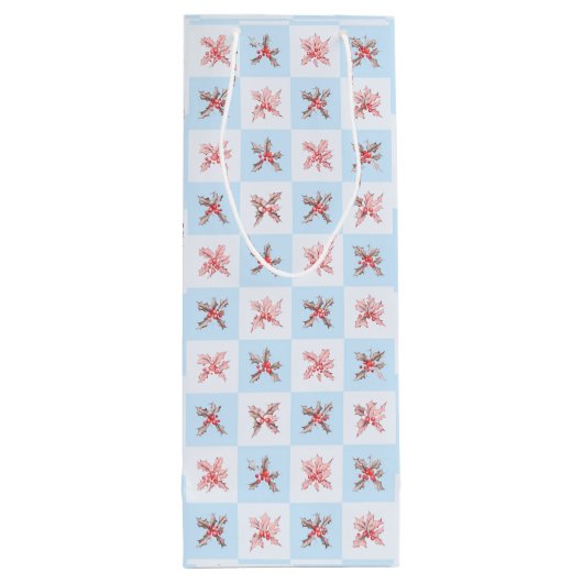 Fruit dat me doet denken aan de winter wijn cadeautas (Achterkant)