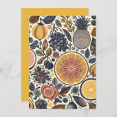 Fruit Design Kaart (Voorkant / Achterkant)