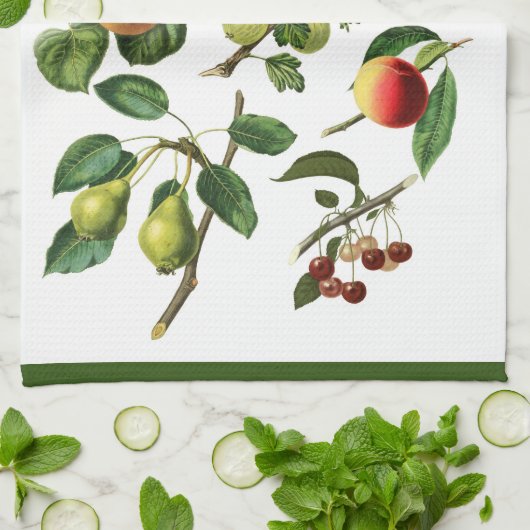 Fruit Design keukenhanddoek (Gevouwen)