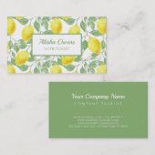 Fruit Design Visitekaartje (Voorkant / Achterkant)