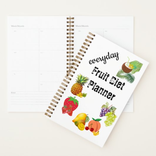 Fruit dieetplanner planner (Display)