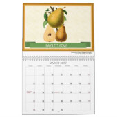 Fruit en bessen  Botanisch 2026 Kalender (Mar 2027)