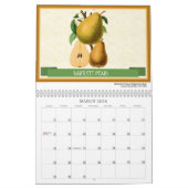 Fruit en bessen Botanisch 2026 Kalender (Mar 2026)