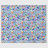 Fruit en bessen.  cadeaupapier (Vlak)