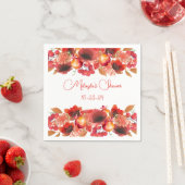 Fruit en Bloem Garlands Papier Servet (Insitu)