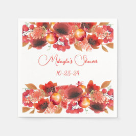 Fruit en Bloem Garlands Papier Servet