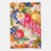 Fruit en Bloemen Keuken Dish Handdoek (Verticaal)