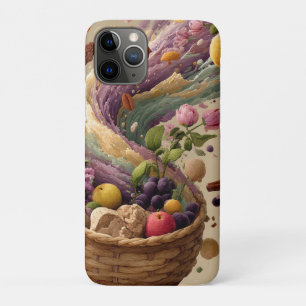 Fruit en bloemstuk Digitale Kunst Illustratie Case-Mate iPhone Case
