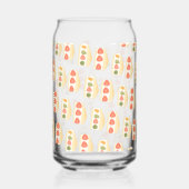 Fruit en crème dessert broodjes blikvorm glas (Links)