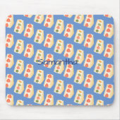 Fruit en crème dessert broodjes muismat (Voorkant)