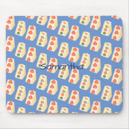 Fruit en crème dessert broodjes muismat