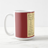 Fruit en geschenken van de Heilige Geest Mok (Links)