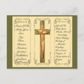 Fruit en geschenken van de Heilige Geest Postkaart (Voorkant)