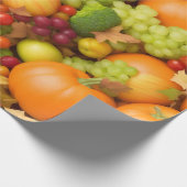 Fruit en Groente het herhalen ontwerp Cadeaupapier (Hoek)