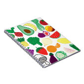 Fruit- en groentelaptops notitieboek (Rechterzijde)