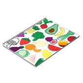 Fruit- en groentelaptops notitieboek (Linkerzijde)