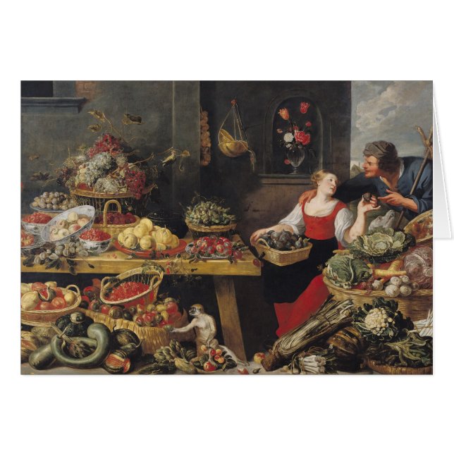 Fruit- en groentemarkt (Voorkant Horizontaal)