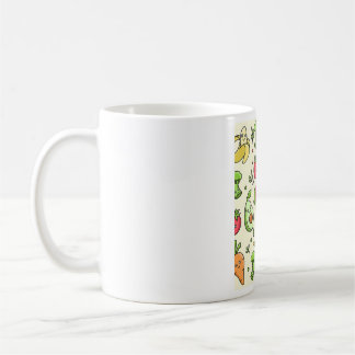 Fruit en Groenten Patroon Koffiemok