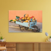 Fruit- en groentewagen, Cuba Canvas Afdruk (Insitu (Woonkamer))