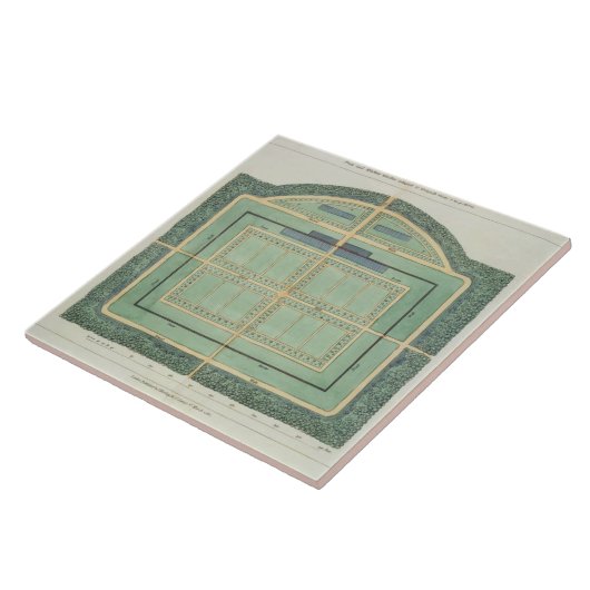 Fruit en keukentuin, van 'Hints on the Format' Tegeltje (Zijkant)