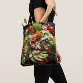 Fruit en SaladeTote Tote Bag (Dichtbij)