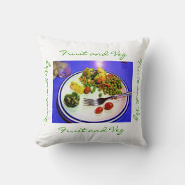 Fruit en Veg - Green Pea Pillow Kussen