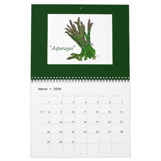 Fruit en Veggie Kalender (Mar 2026)